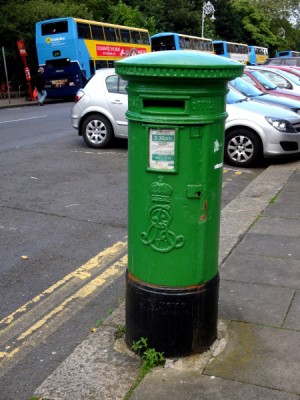 Poštovní schránka - Dublin, Irsko
