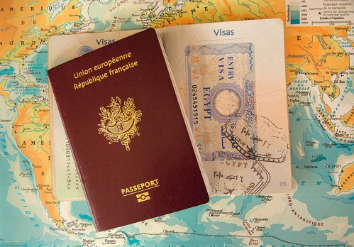 Cestovní pas - víza