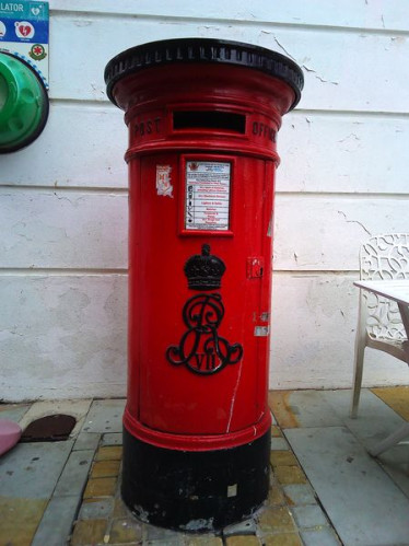 Poštovní schránka Edward VII - Gibraltar