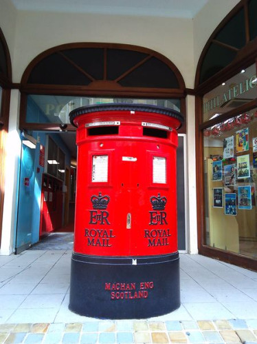 Poštovní schránka Alžběta II - Gibraltar