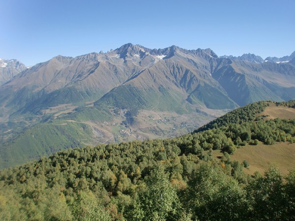 Oblast Svaneti - Gruzie