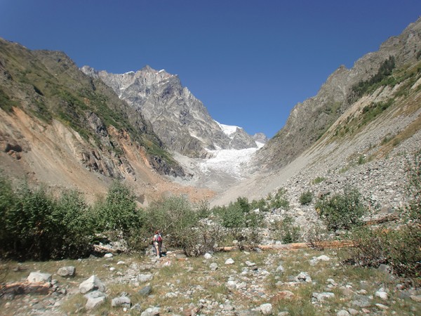 Ledovec Chalaadi - Gruzie