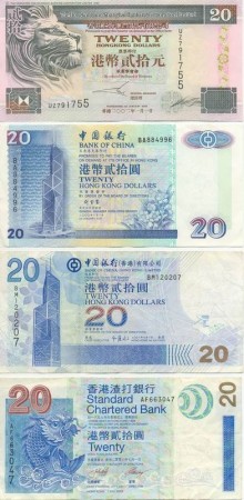 Hongkongské bankovky