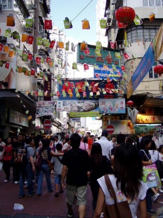 Kowloon - trh v Mong Koku
