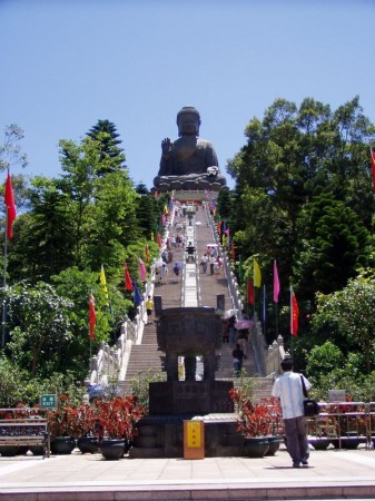 Lantau - sedící Buddha