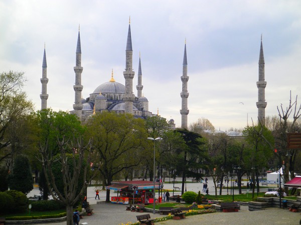 Modrá mešita - Istanbul, Turecko