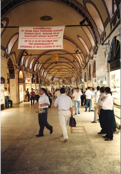 Velký bazar - Istanbul, Turecko
