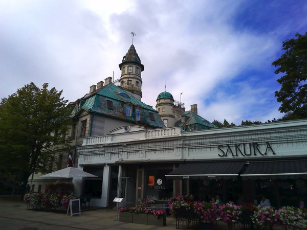 Jomas iela, restaurace - Jūrmala, Lotyšsko