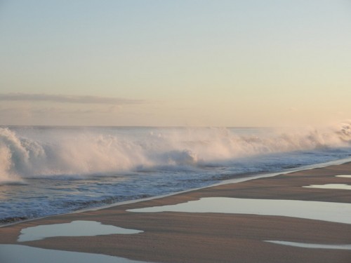 Vlny na pláži - Sal