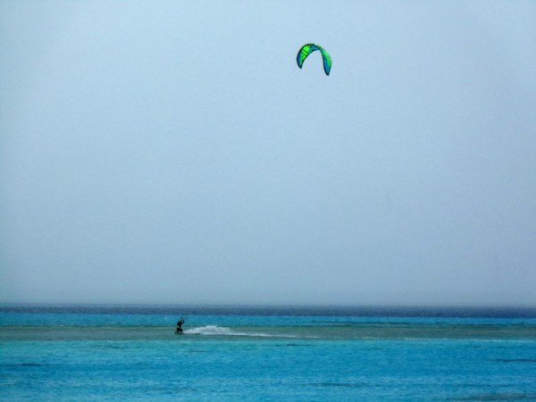 Kitesurfer - Kokosové ostrovy