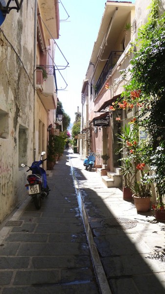 Ulička Heraklion - Kréta, Řecko