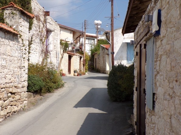 Vesničky Laneia a Anogyra - Kypr