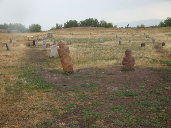 Archeologický park Burana - Kyrgyzstán