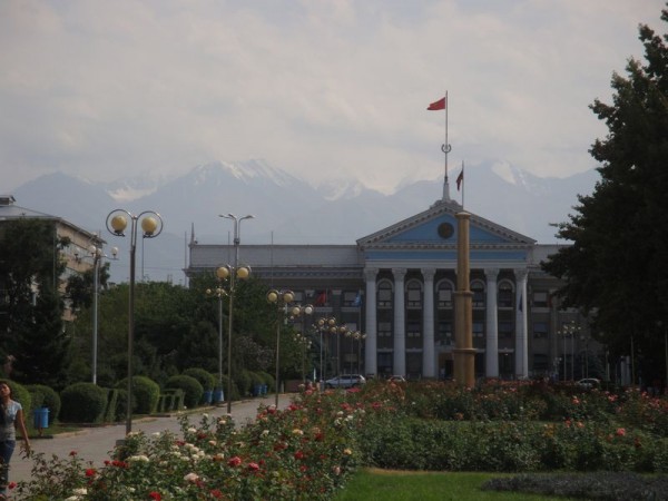 Biškek, radnice - Kyrgyzstán