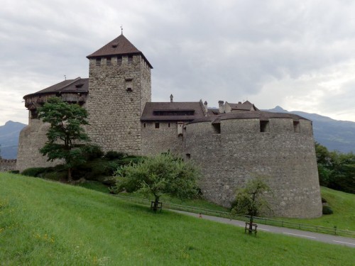 Vaduzský hrad - Lichtenštejnsko