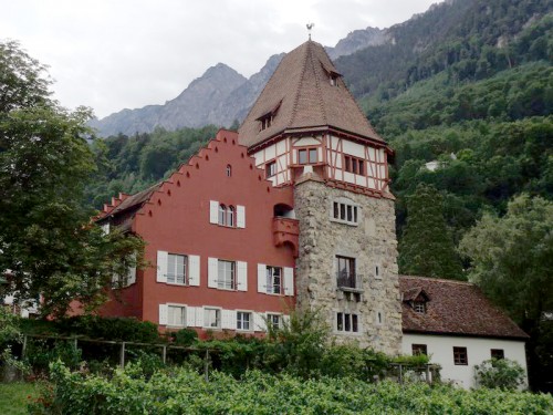 Červený dům - Lichtenštejnsko
