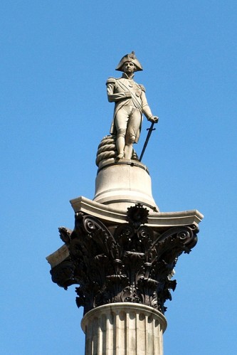 Lord Nelson, socha - Londýn