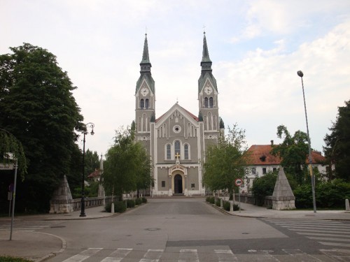 Lublaň - kostel