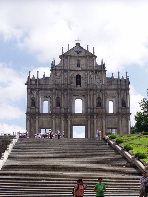 Macao - ruiny kostela sv. Pavla