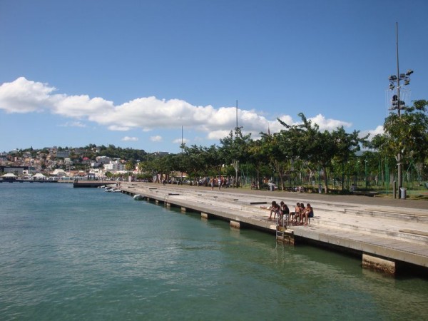 Nábřeží Fort de France - Martinik, Karibik
