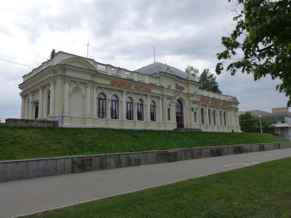 Dětská železnice Zaslonovo, budova - Minsk, Bělorusko