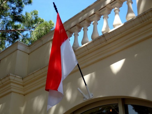 Monacká vlajka - Monako