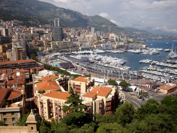 Přístav výhled - Monako