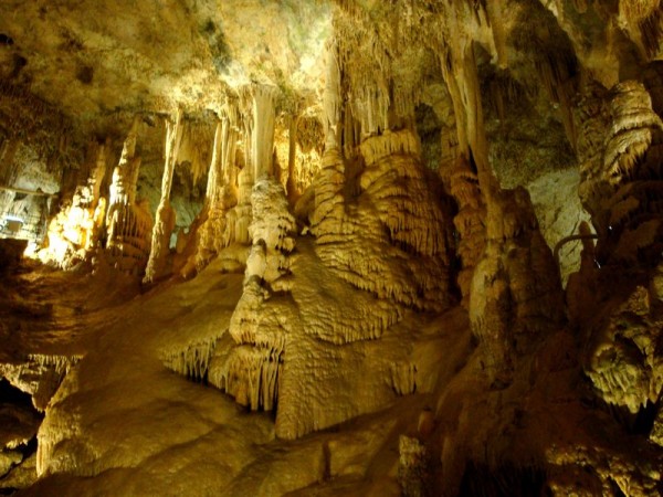 Monacká jeskyně, krápníky - Monako