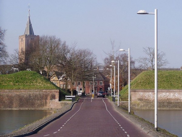 Naarden - vjezd do města, Nizozemsko