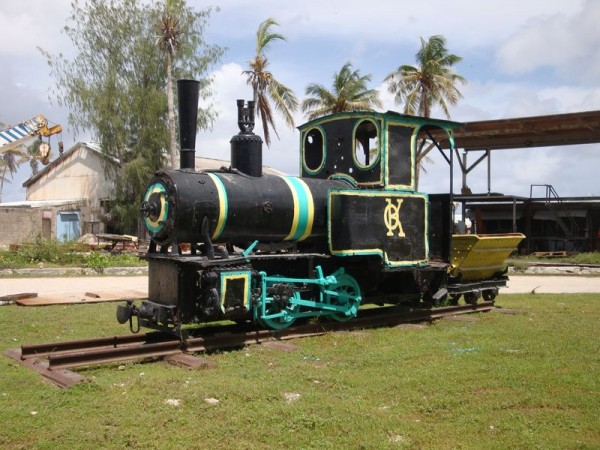 Důlní lokomotiva - Nauru