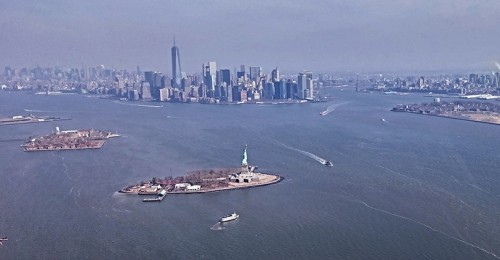 Výlet helikoptérou na New Yorkem