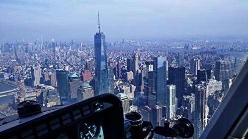 Výlet helikoptérou nad New Yorkem