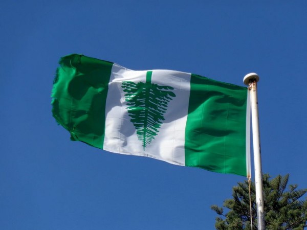 Vzbouřenecká vlajka - Norfolk, Austrálie