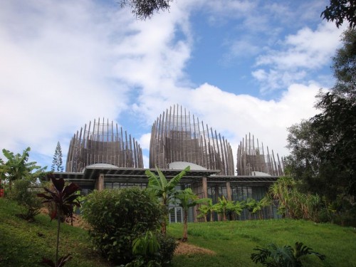 Tijabou, kulturní centrum - Nová Kaledonie
