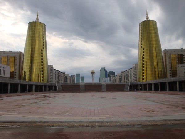 Bajtěrek z dáli - Nur-Sultan, Kazachstán