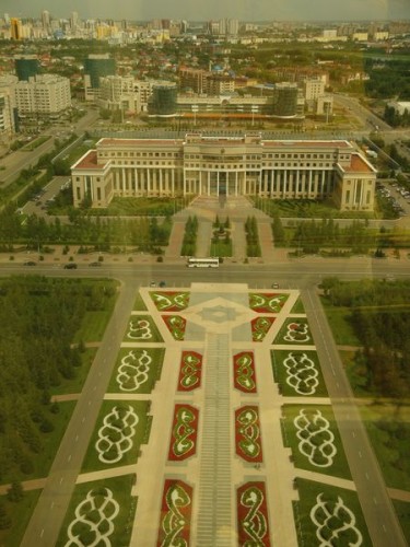 Z Bajtěreku -  Nur-Sultan, Kazachstán