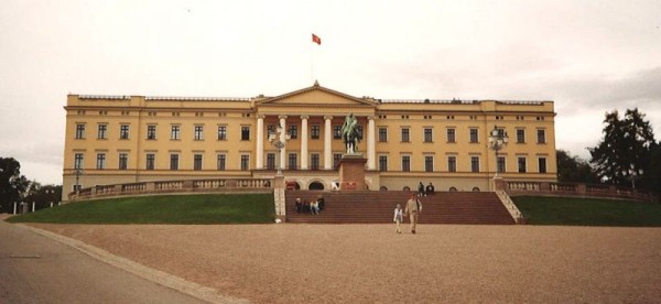 Královský palác - Oslo, Norsko