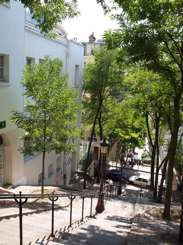 Schody Montmartre