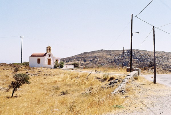 Kaplička za Chórou - Patmos, Řecko