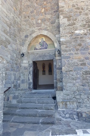 Klášter sv. Jana, vstup - Patmos, Řecko