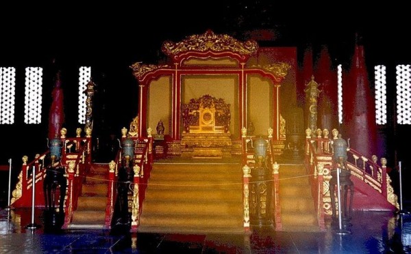 Trůn císaře - Peking, Čína Trůn císaře - Peking, Čína