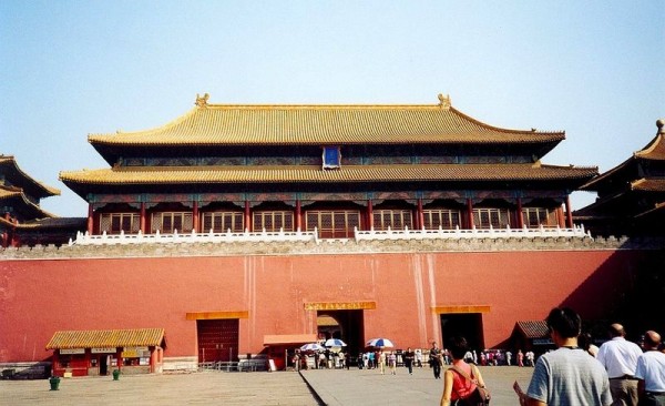 V Zakázaném Městě - Peking, Čína V Zakázaném Městě - Peking, Čína
