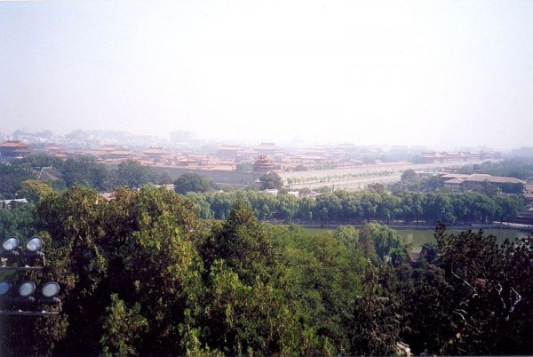 Zasmogované Zakázané Město - Peking, Čína Zasmogované Zakázané Město - Peking, Čína