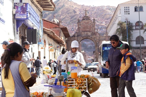 Cuzco, ulice - Peru