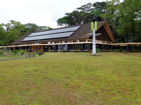 Palikir, Prezidentský palác - Pohnpei, Mikronésie