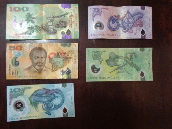 Kina, měna - Papua-Nová Guinea