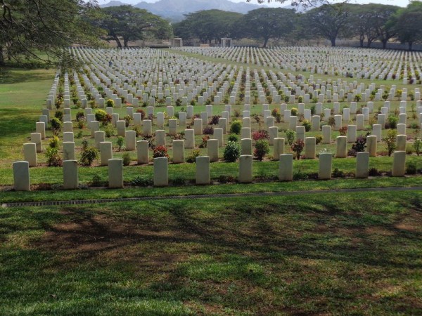 Válečný hřbitov, Port Moresby - Papua-Nová Guinea