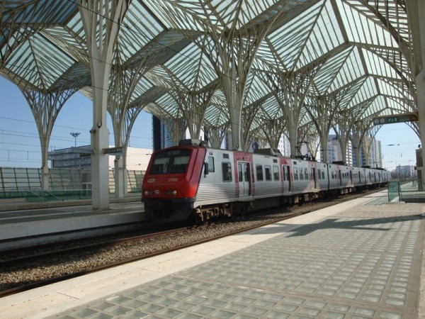 Nádraží Lisboa Oriente - Lisabon, Portugalsko