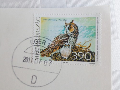 Poštovní známka z Maďarska