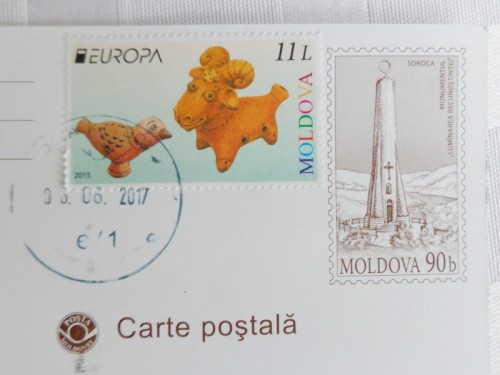 Poštovní známka Moldava